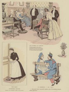 Illustrazione per Paris Brillant da Maurice Charles Mathieu Bonvoisin