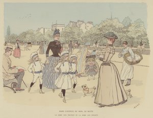 Illustrazione per Paris Brillant da Maurice Charles Mathieu Bonvoisin
