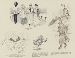 Illustrazione per La Vie De Londres di Mars da Maurice Charles Mathieu Bonvoisin