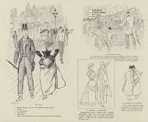 Illustrazione per La Vie De Londres di Mars da Maurice Charles Mathieu Bonvoisin