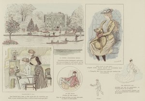 Illustrazione per La Vie De Londres di Mars da Maurice Charles Mathieu Bonvoisin