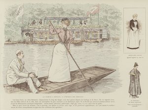 Illustrazione per La Vie De Londres di Mars da Maurice Charles Mathieu Bonvoisin