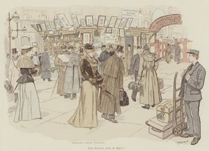 Illustrazione per La Vie De Londres di Mars da Maurice Charles Mathieu Bonvoisin