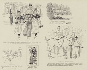Illustrazione per La Vie De Londres di Mars da Maurice Charles Mathieu Bonvoisin