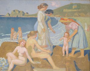 Bagnanti a Perros Guirec da Maurice Denis
