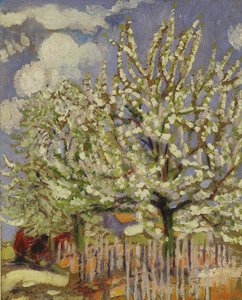 Alberi in fiore, 1908 da Maurice Denis