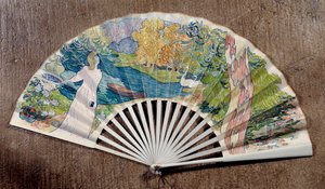Ventaglio di fidanzamento, decorato da Maurice Denis