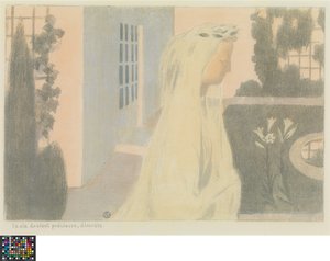 Francese: La vie devient précieuse, discrète
Olandese: La vie devient précieuse, discrète, uit de reeks Amour da Maurice Denis