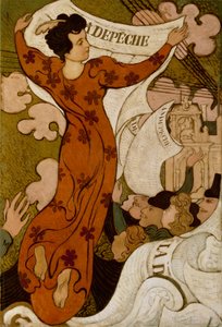 La Depêche de Toulouse, 1892 da Maurice Denis
