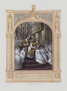 Prima Comunione (acquaforte) da Maurice Leloir