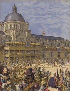 Grand carrousel des Tuileries, corsa delle teste del Re imperatore dei Romani