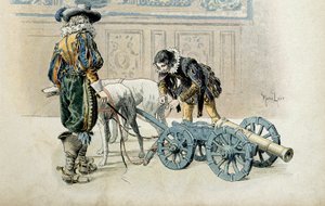 Storia della Francia: Sebbene dichiarato maggiorenne, Luigi XIII continua i giochi d