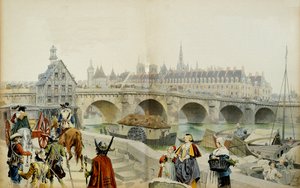 Storia della Francia: Esiliata al castello di Blois dal figlio Luigi XIII, Maria de