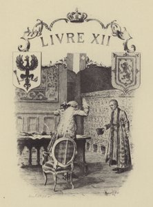 Illustrazione per il Libro XII di Les Confessions de Jean-Jacques Rousseau (incisione)