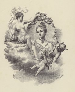 Illustrazione per Manon Lescaut (incisione) da Maurice Leloir