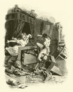 Illustrazione per I tre moschettieri da Maurice Leloir