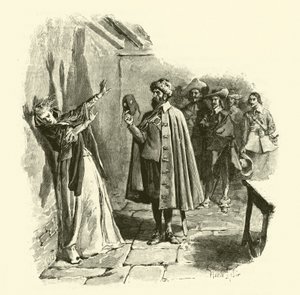 Illustrazione per I tre moschettieri da Maurice Leloir