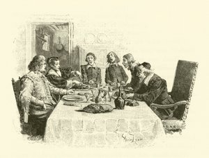 Illustrazione per I Tre Moschettieri da Maurice Leloir