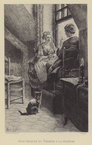 Jean-Jacques e Therese alla finestra