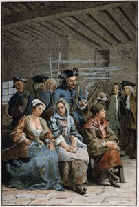 La Chaine (Histoire de Manon Lescaut et du chevalier Des Grieux) da Maurice Leloir