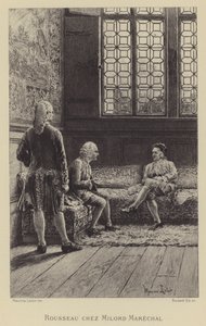 Rousseau visita Georgel Keith da Maurice Leloir
