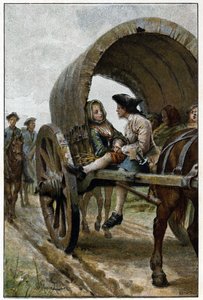 Sulla strada per Le Havre (Histoire de Manon Lescaut et du chevalier Des Grieux) da Maurice Leloir