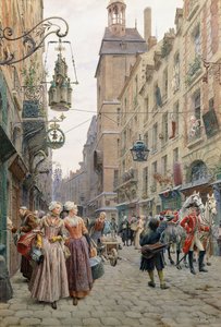 La Strada Affollata da Maurice Leloir