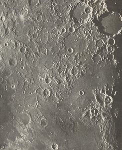 Fotografia Lunare Albategnius - Triesnecker - Manilius