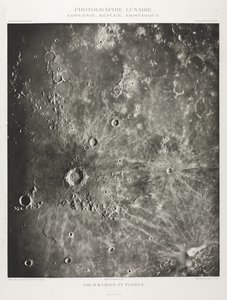 Fotografia lunare: Copernico-Keplero-Aristarcho, 1896