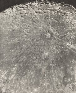 Fotografia lunare Radiazione di Tycho - Fase crescente
