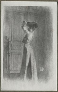Donna alla moda da Maurice Louis Henri Neumont