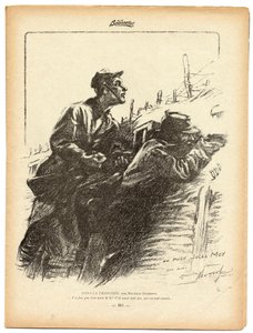 La Baionnette, satira B  W da Maurice Neumont