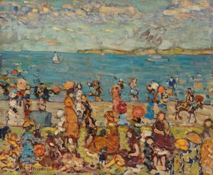 Scena di spiaggia da Maurice Prendergast