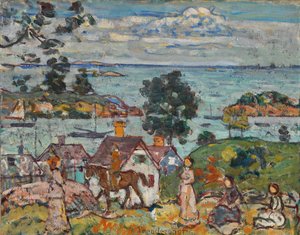 Porto di Gloucester da Maurice Prendergast