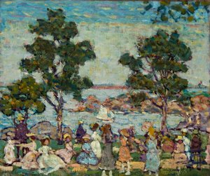 Paesaggio (Scena di parco) da Maurice Prendergast