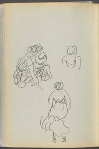 Libro di schizzi - Il Granite Shore Hotel, Rockport, pagina 172: Figure