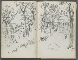 Taccuino di schizzi, The Dells, N° 127, pagina 004 5: Paesaggio