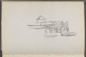Sketchbook, The Dells, N° 127, pagina 060: Darsena da Maurice Prendergast