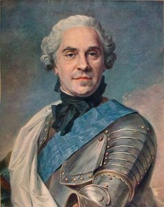 Maresciallo di Sassonia, c1748 da Maurice Quentin de La Tour