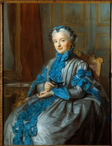 Ritratto della Signora di Rieux da Maurice Quentin de La Tour