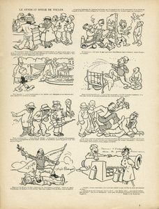 Illustrazione di Maurice Radiguet (1866-1941) in Le Rire, 21/12/12 - Il sindacato rosso di Tolone - Sindacalismo, Tolone