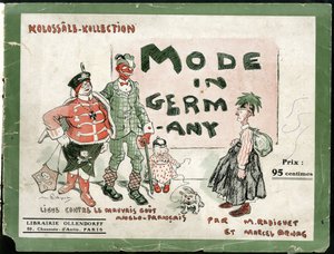 in Moda in Germania, ca. 1915 - Guerra del 14-18, Germania Prussia, Moda, Bruttezza