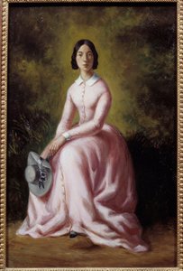 Ritratto della cantante Pauline Viardot (1821-1910) (dipinto di Maurice Sand)