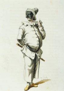 Pulcinella nel 1700 da Maurice Sand