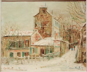 Cabaret Lapin Agile II da Maurice Utrillo