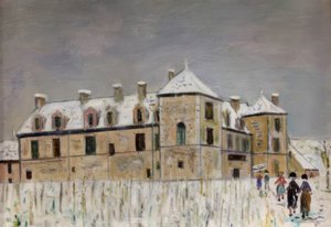 Castello di Clos Vougeot da Maurice Utrillo