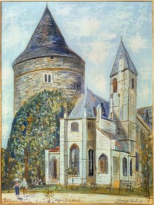 Castello di Châteaudun da Maurice Utrillo