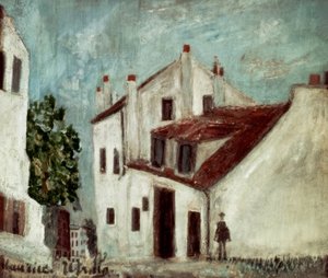 La casa di Mimi Pinson da Maurice Utrillo