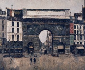 LA PORTA DI S MARTIN da Maurice Utrillo