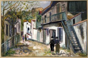 Il Maquis a Montmartre da Maurice Utrillo